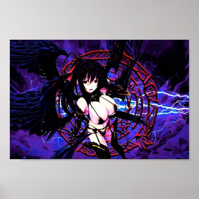 Akeno High School DxD Poster (Framsidan)