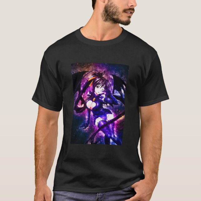 Akeno Himejima High School DxD T Shirt (Framsida)