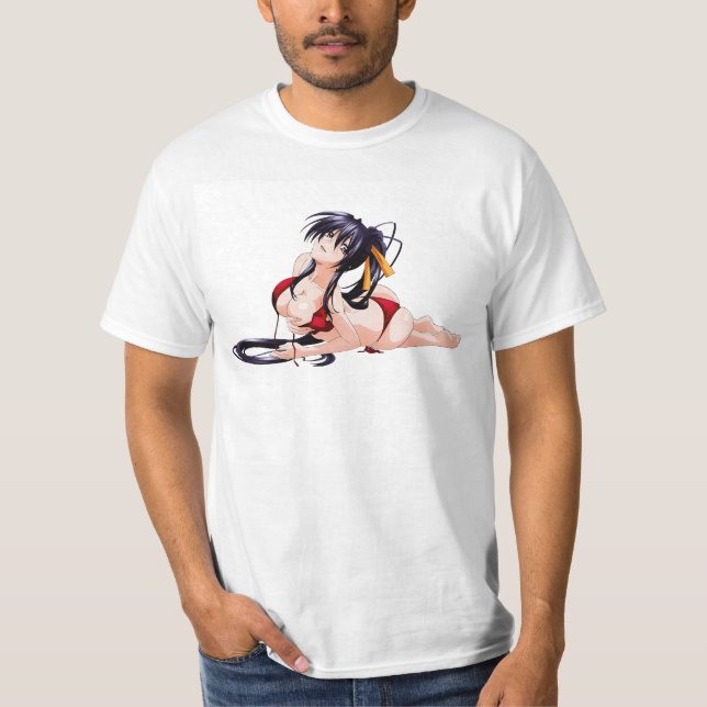 Akeno Himejima Sexy T Shirt (Framsida)