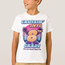 Åker tillbaka till skolan 8:e klass t shirt