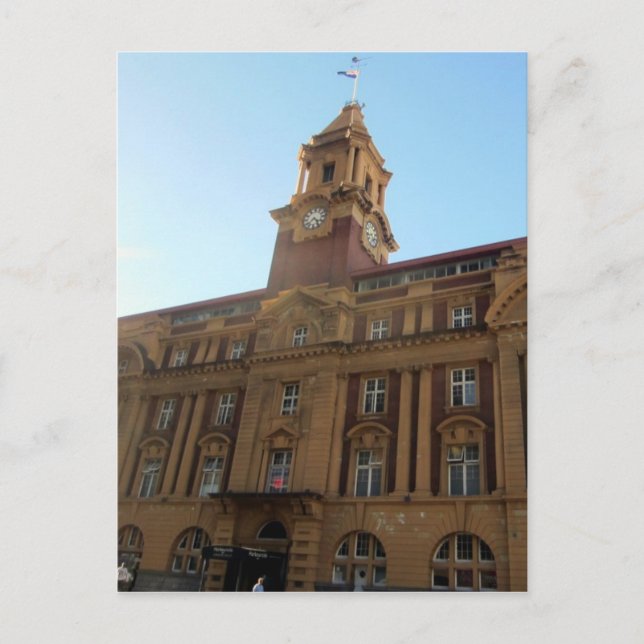 åkerfärja guld vykort (Framsida)