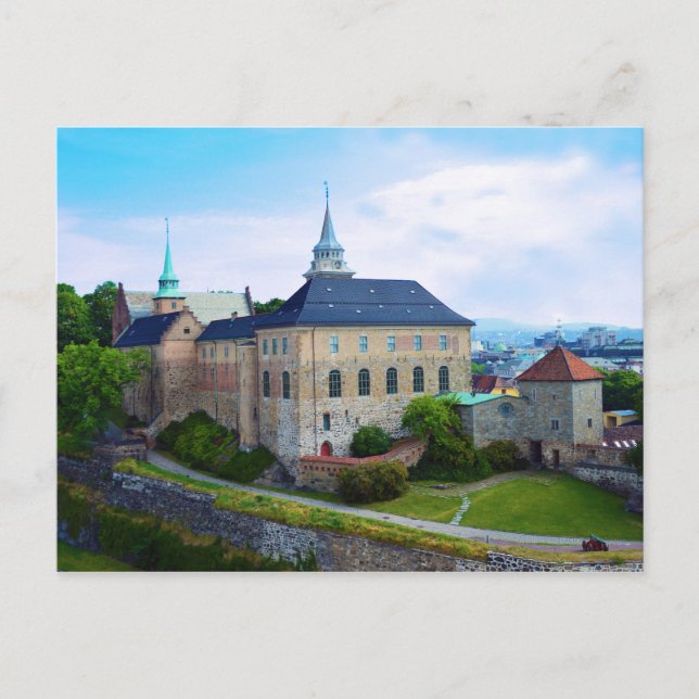 Akershus Castle in Olso, Norge Vykort (Framsida)