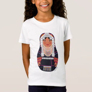Akha of Thailand Matryoshka Girls' Tröja