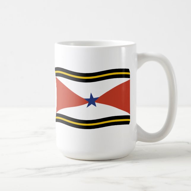 Akhafolkets Flagga Mugg (Höger)
