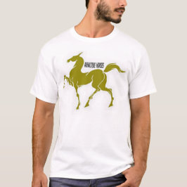 Akhal teke häst av guld art equestrian tröja