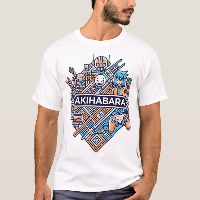 Akihabara T Shirt (Framsida)