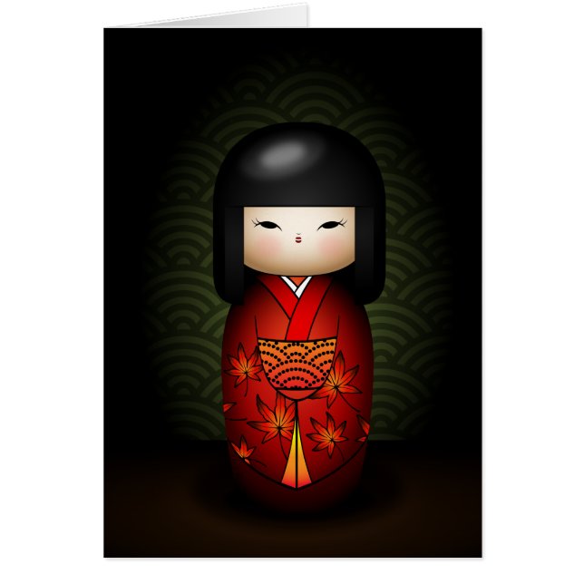 Akiko Hälsningskort (Framsidan)