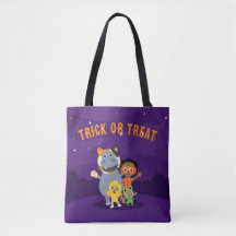 Akili och Friends Bus eller godis Tote Bag