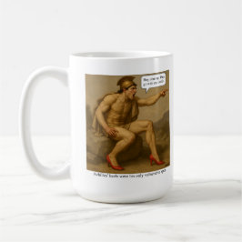 Akilles hälar var hans enda sårbara punkt  kaffemugg