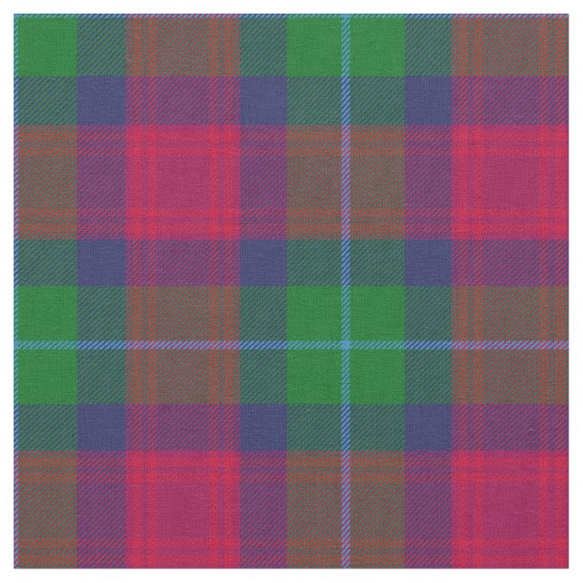 Akins Tartantryck Tyg (Närbild)