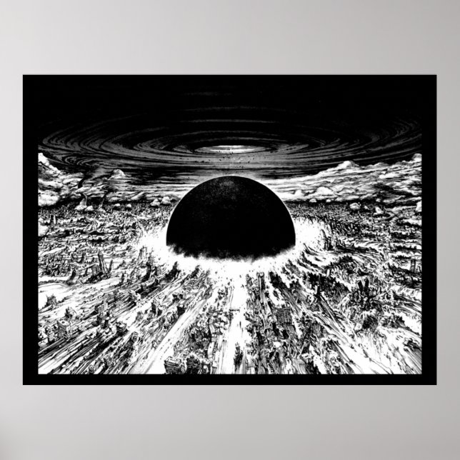 Akira awaken neo tokyo explosion poster (Framsidan)