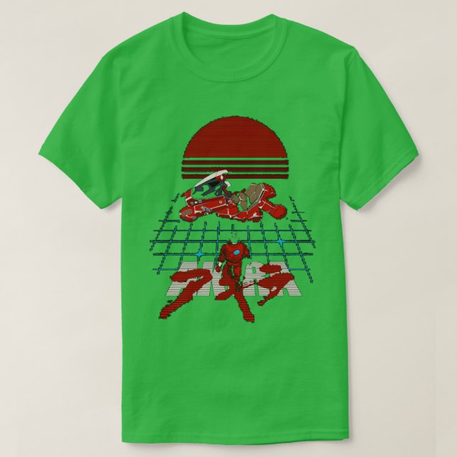 Akira Neo cyberpunk T Shirt (Design framsida)
