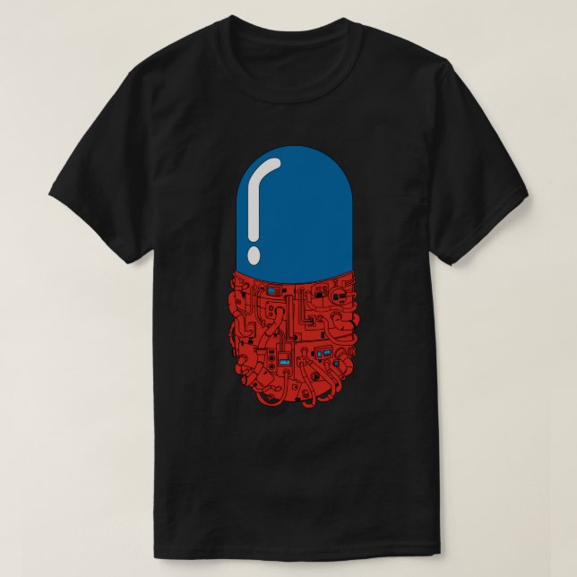 AKIRA PILLS Sticker T Shirt (Design framsida)