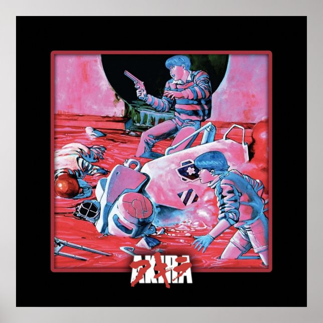 Akira Volume 1-design Poster (Framsidan)