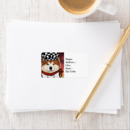 AKITA ADRESSETIKETT