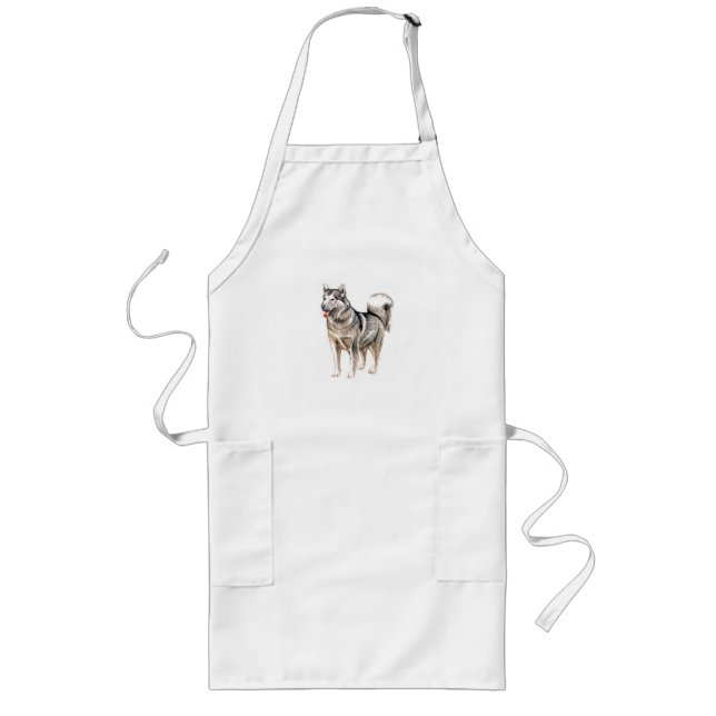 Akita Apron Långt Förkläde (Framsidan)