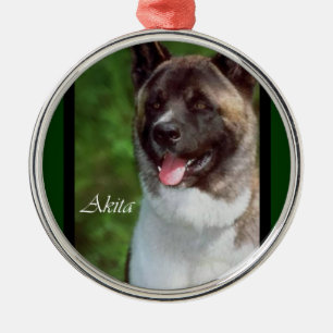 Akita Art Julgransprydnad Metall