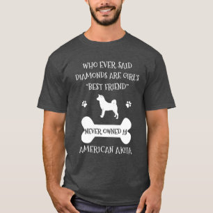 Akita bästa vän t shirt