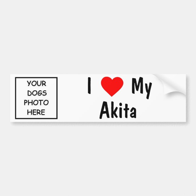 Akita Bildekal (Framsidan)