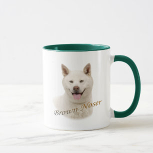Akita Brown Noser Mugg