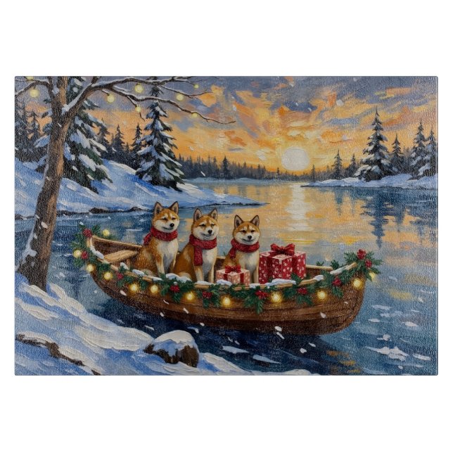Akita Christmas Boat Holiday (Framsidan)