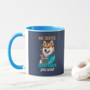 Akita Coffee Assion Funny Akita Owner Mugg