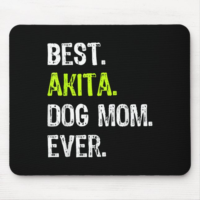 Akita Dog Mom Mothers Day Dog Lovers Men Women  Musmatta (Framsidan)