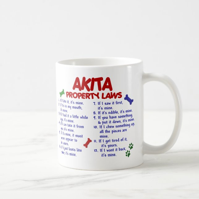 AKITA egendomlagar 2 Kaffemugg (Höger)