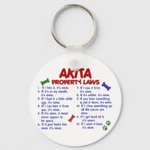 AKITA egendomlagar 2 Nyckelring
