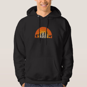Akita Evolution Solnedgång Hoodie