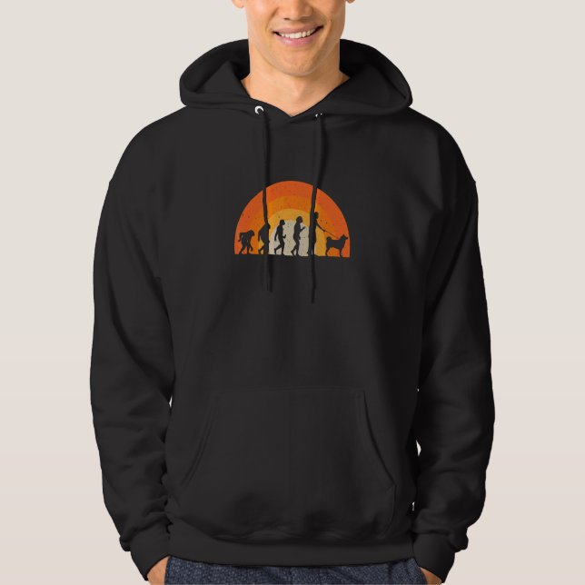 Akita Evolution Solnedgång Hoodie (Framsida)