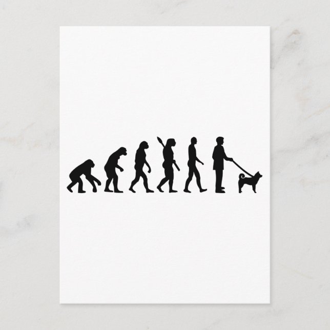 Akita Evolution Vykort (Framsida)