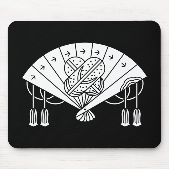 Akita fläkt musmatta (Framsidan)