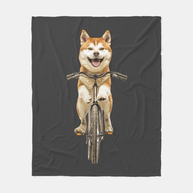 Akita  fleecefilt (Framsidan)