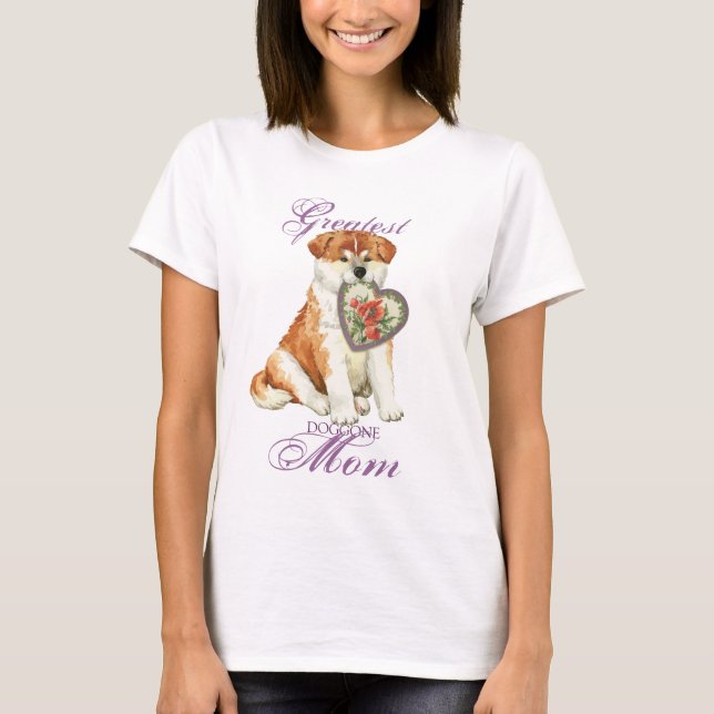 Akita Heart Mamma Tee (Framsida)