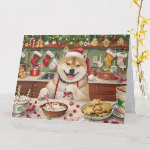 Akita Holiday Baking: Festiv jul Kort