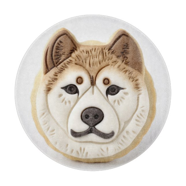 Akita Hund 3D Inspirerad (Framsidan)