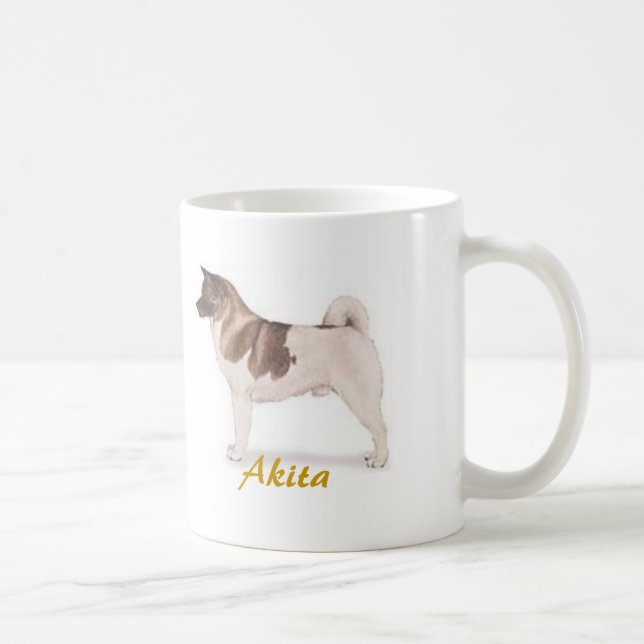 Akita hund älskare Galore! Kaffemugg (Höger)