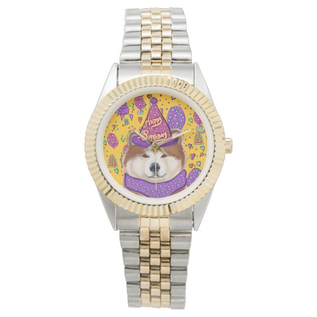 AKITA HUND ARMBANDSUR (Framsida)
