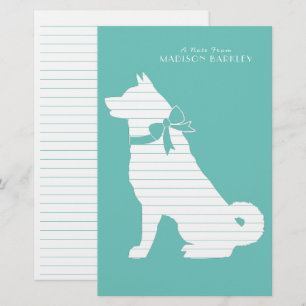 Akita Hund Puppy Brevpapper