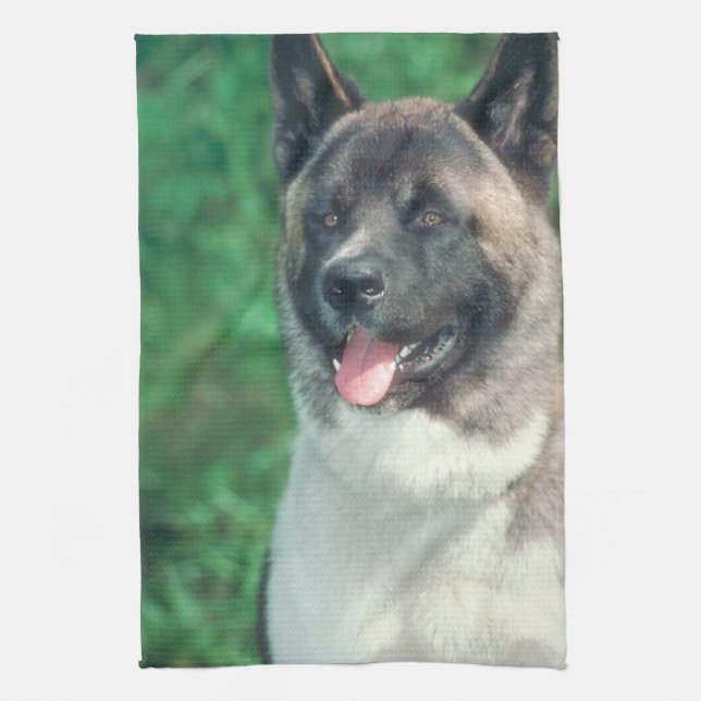 Akita hundkökshandduk kökshandduk (Vertikal)