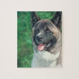 Akita hundpussel pussel