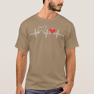 Akita Inu Heartslag T Shirt