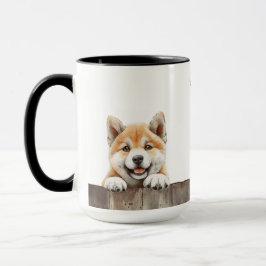 Akita Inu Hund Mugg