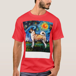 Akita Inu Night T Shirt