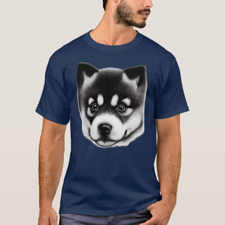 Akita Inu Puppy T Shirt