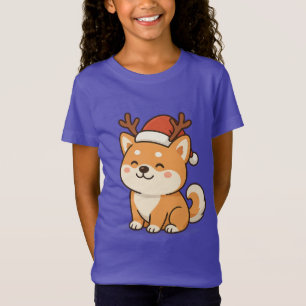 AKITA INU ROLIG JUL T-Shirt