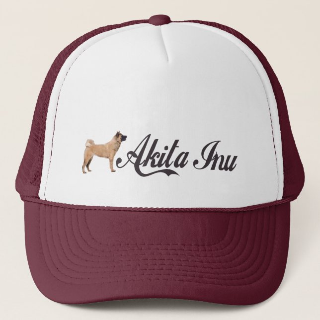 Akita Inu Truckerkeps (Framsida)