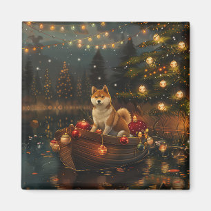 Akita julfirande resa magnet