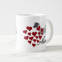 Akita Kärlek Premium Jumbo Mugg